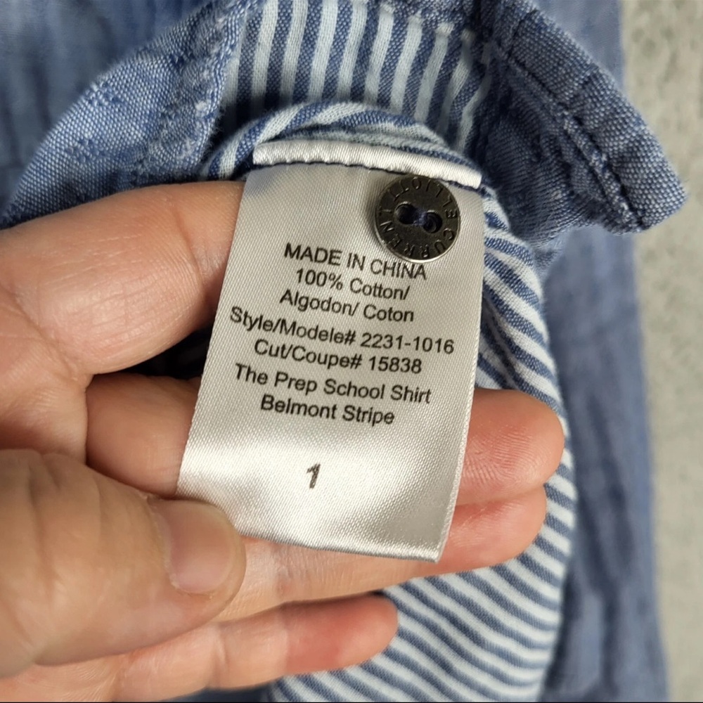 Current Elliott Prep Scool Collection Blue Button… - image 4